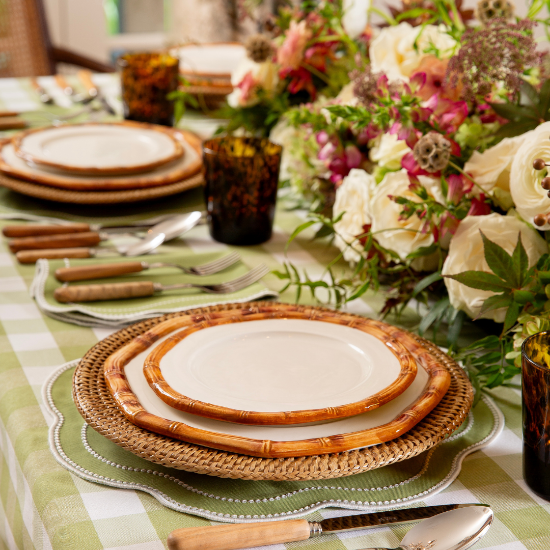 Bamboo Dinner Plate – Katherine Young Home