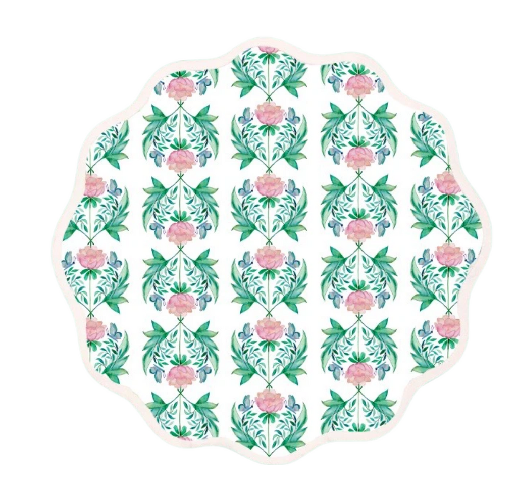 Garden Rose Round Placemat